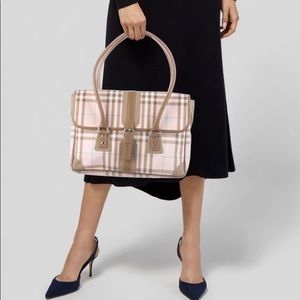 Burberry Nova Check Handle Bag